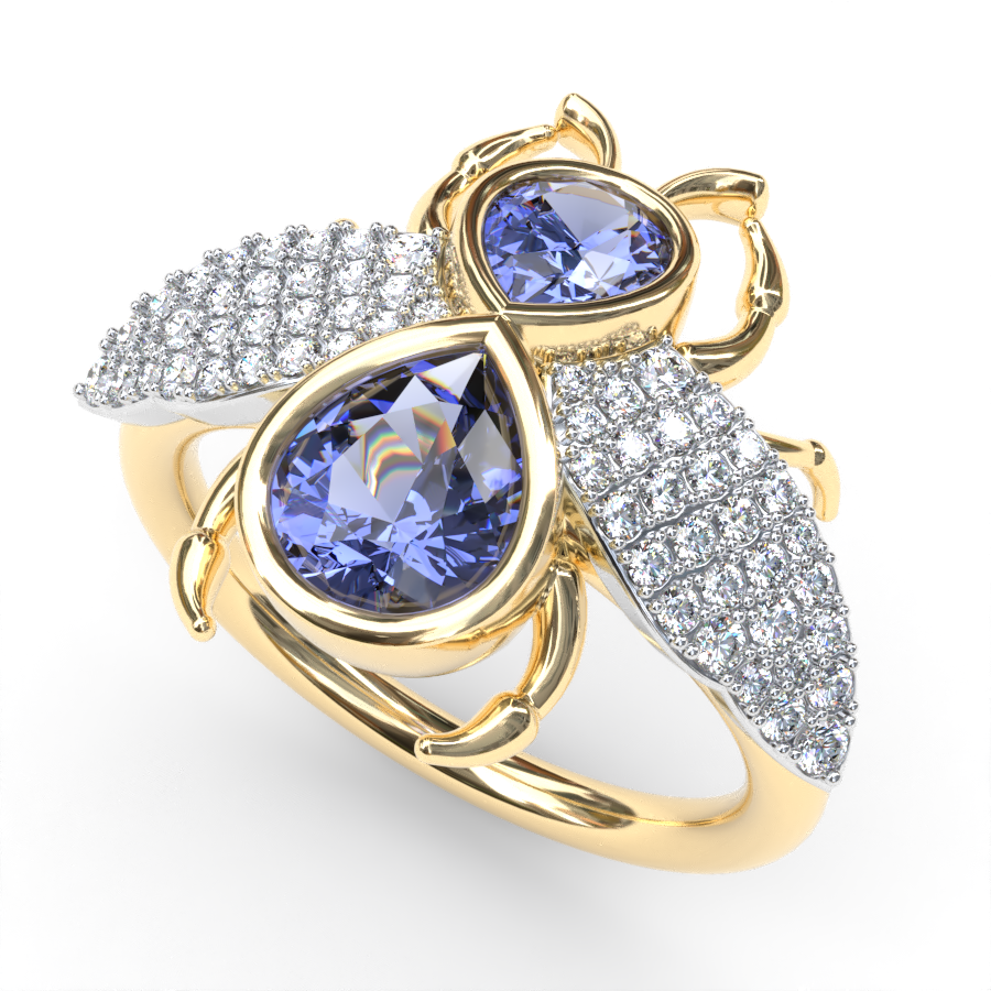 Rendering of insect ring